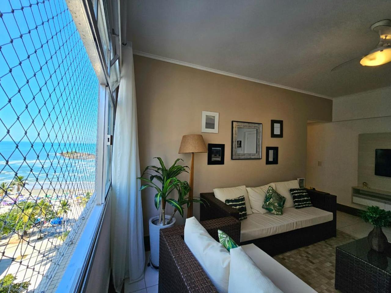 Frente Mar! Apartamento Top, Experiencia Unica! Guarujá Kültér fotó